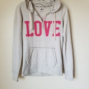 VS LOVE PINK - Gray Sweater